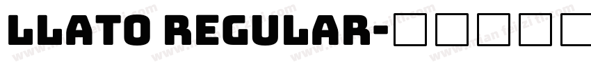 llato regular字体转换